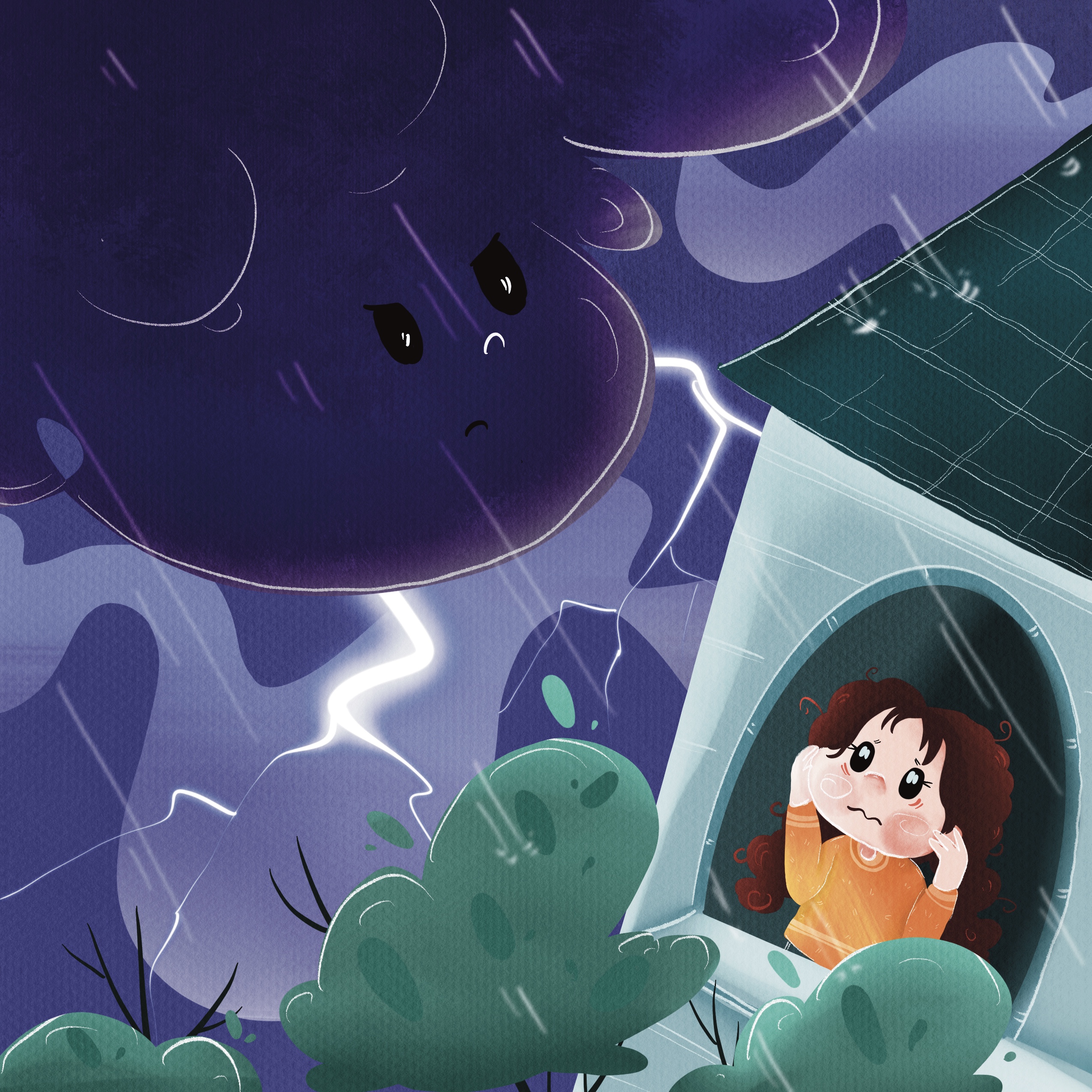 Interior illustration sample